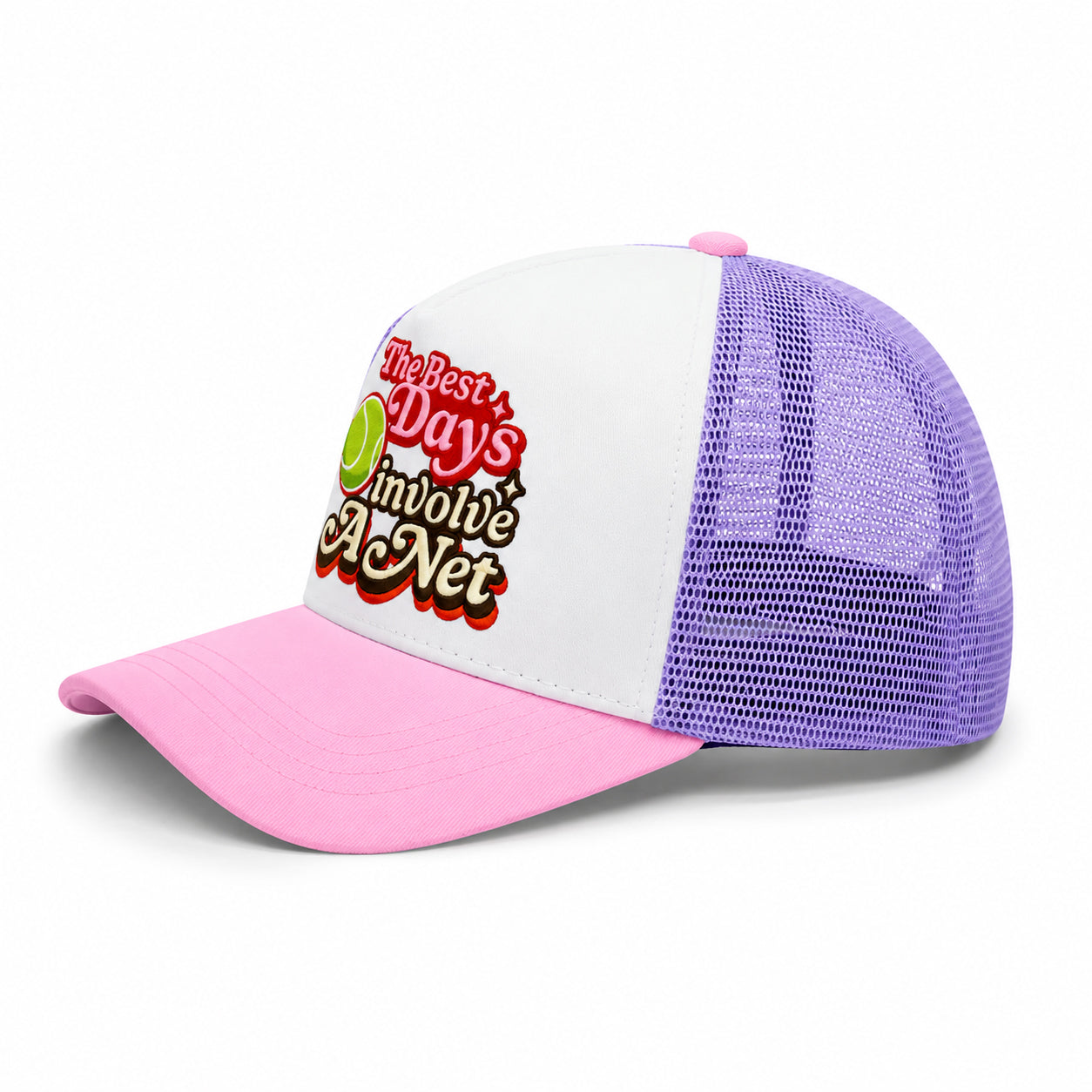 The Best Days Court Trucker Hat V2