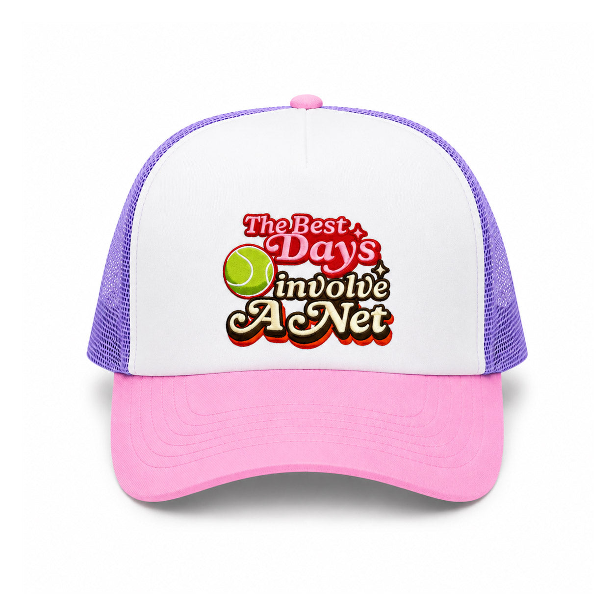 The Best Days Court Trucker Hat V2