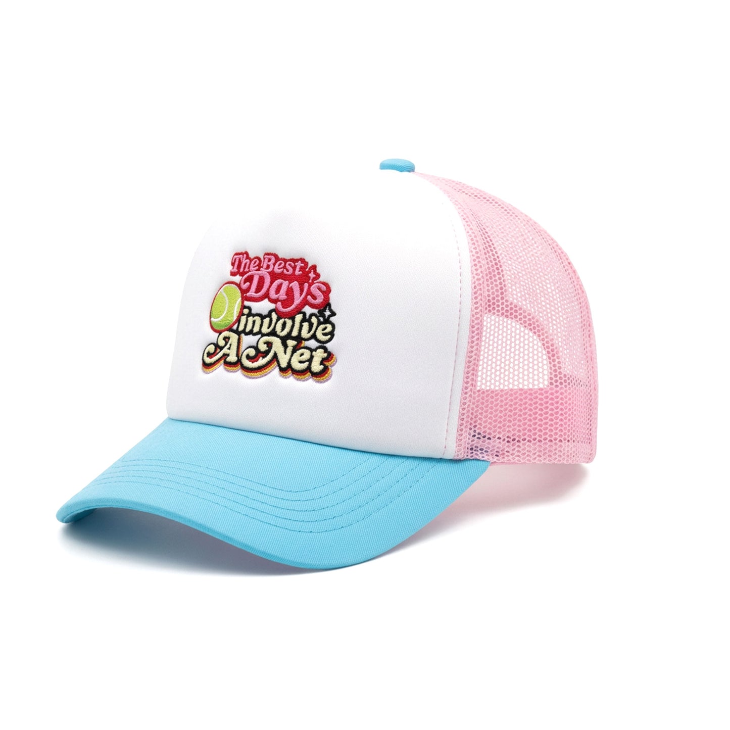 The Best Days Court Trucker Hat