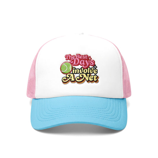 The Best Days Court Trucker Hat
