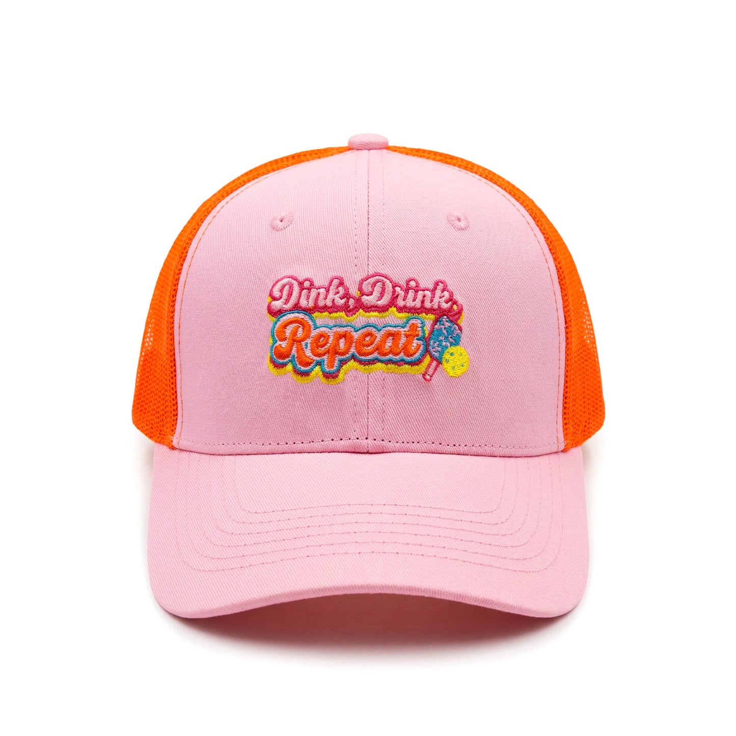 Dink Drink Repeat Court Trucker Hat